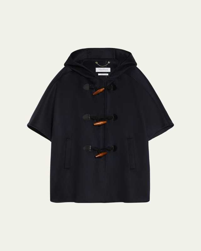 Fase Cashmere Toggle Cape